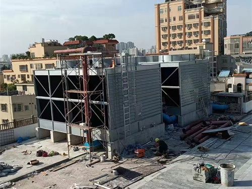 開式冷卻塔的運行工作原理(開式冷卻塔工作原理示意圖)